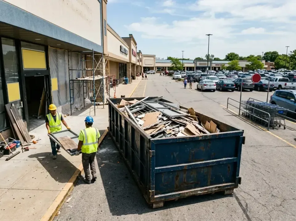 retail-store-renovation-debris-003 — frequently asked questions, Roll-off Dumpster Rentals in Tuscola, IL